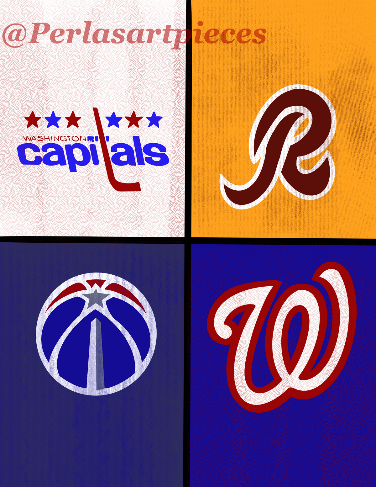 DMV Sports Original Art Print