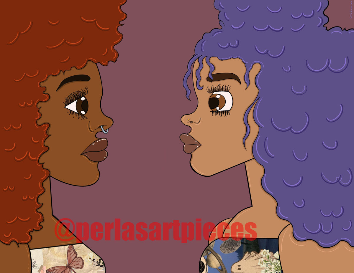 Sista Act Original Character Art Print