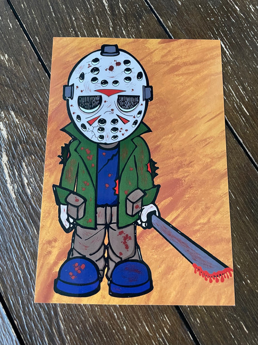 Scary Jason Art Print