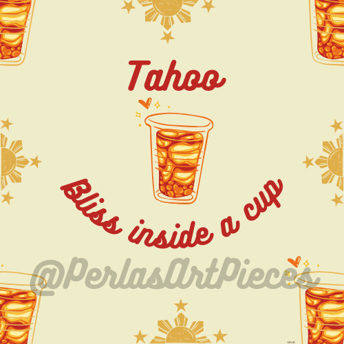 Taho Bliss in a Cup Art Print