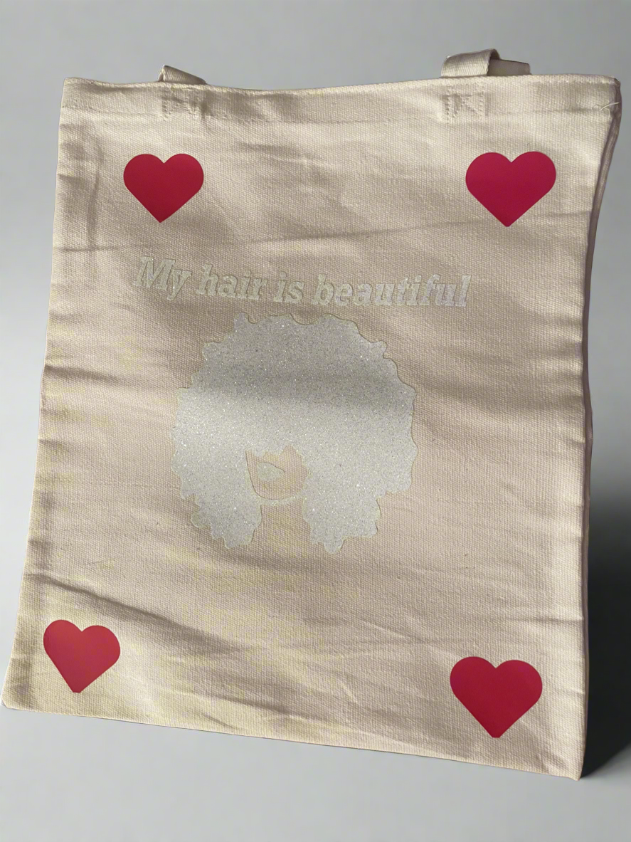 My Hair is Beautiful Tote Bag