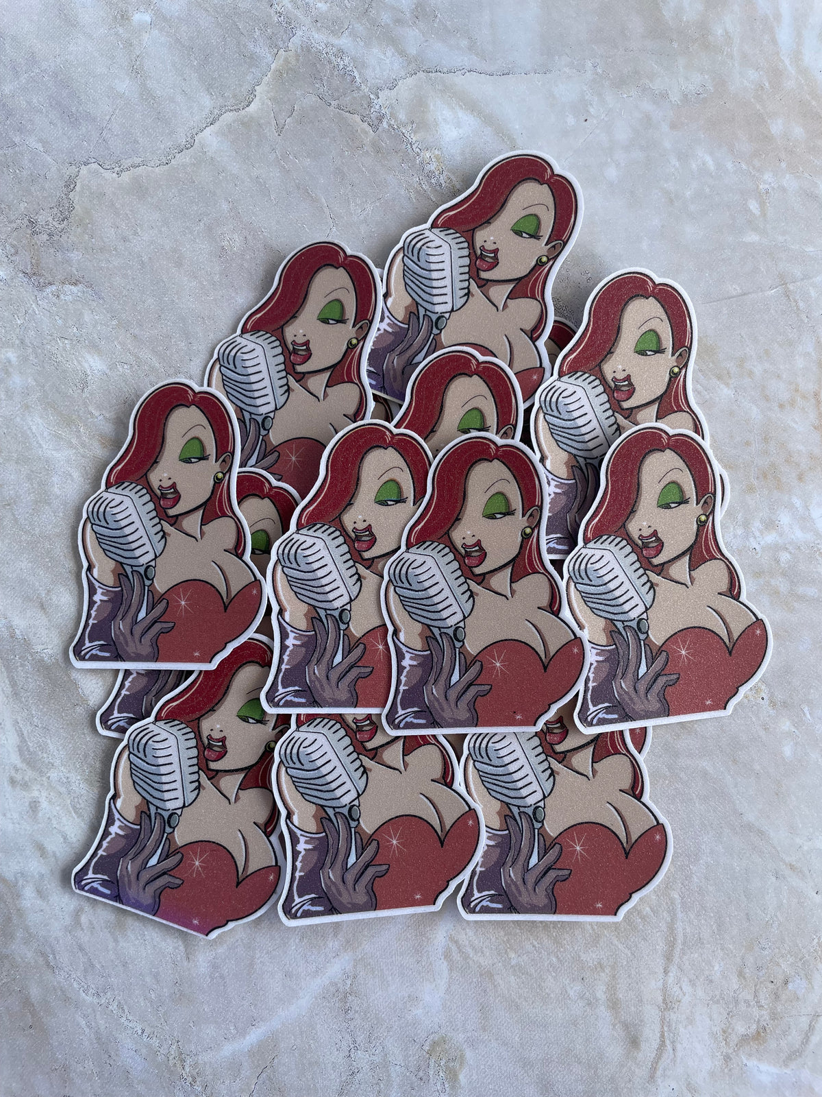 Singing Jessica Rabbit Sticker