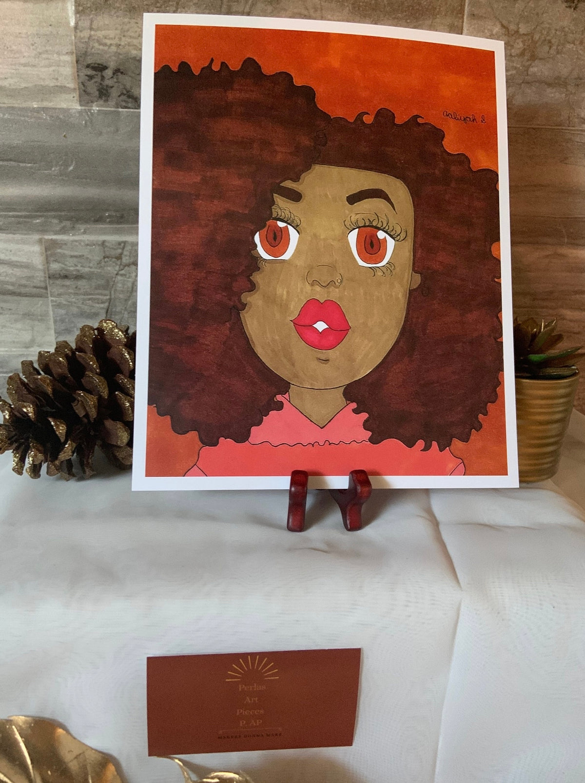 Penny Perlas Original Character Art Print
