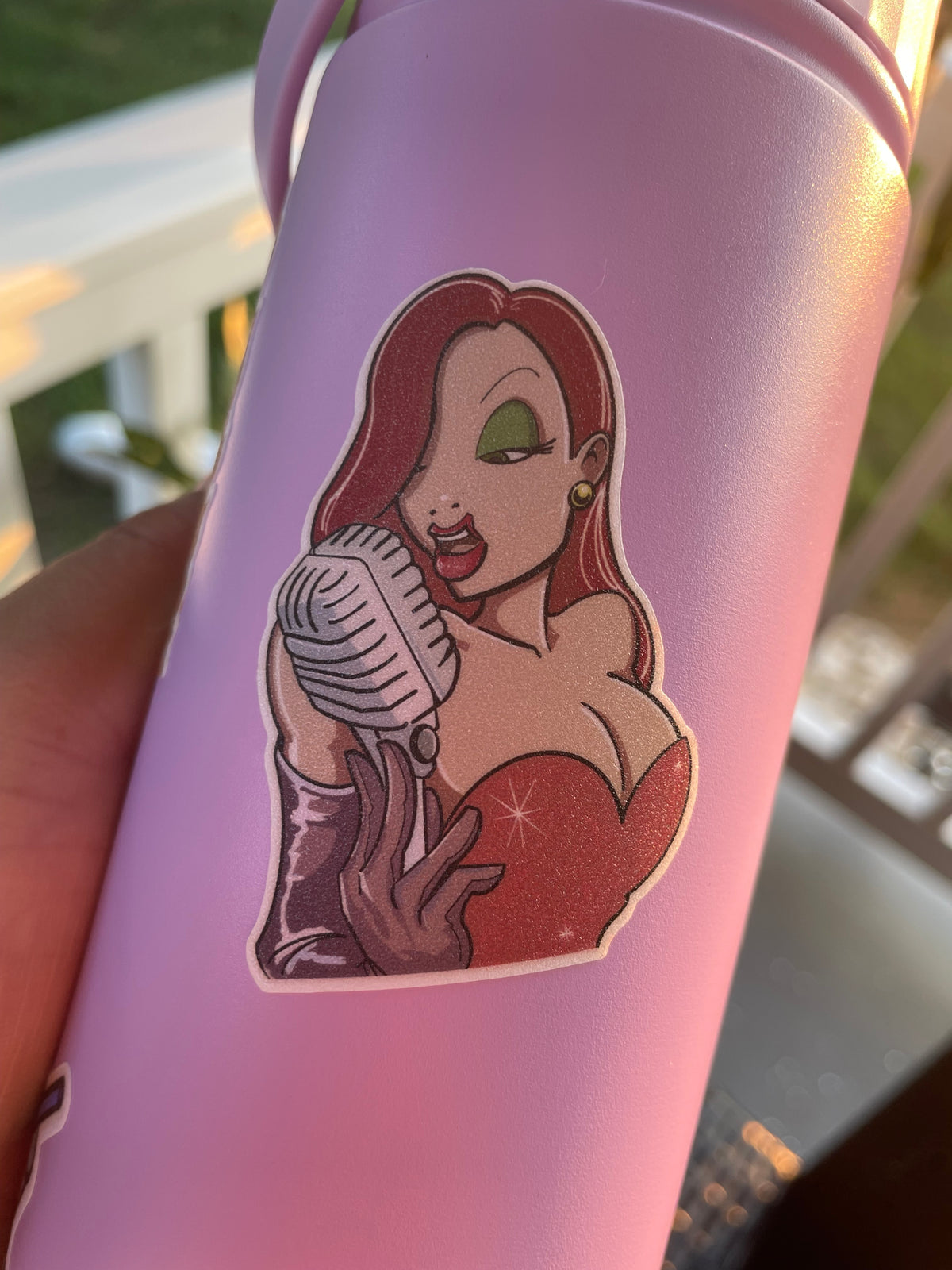 Singing Jessica Rabbit Sticker