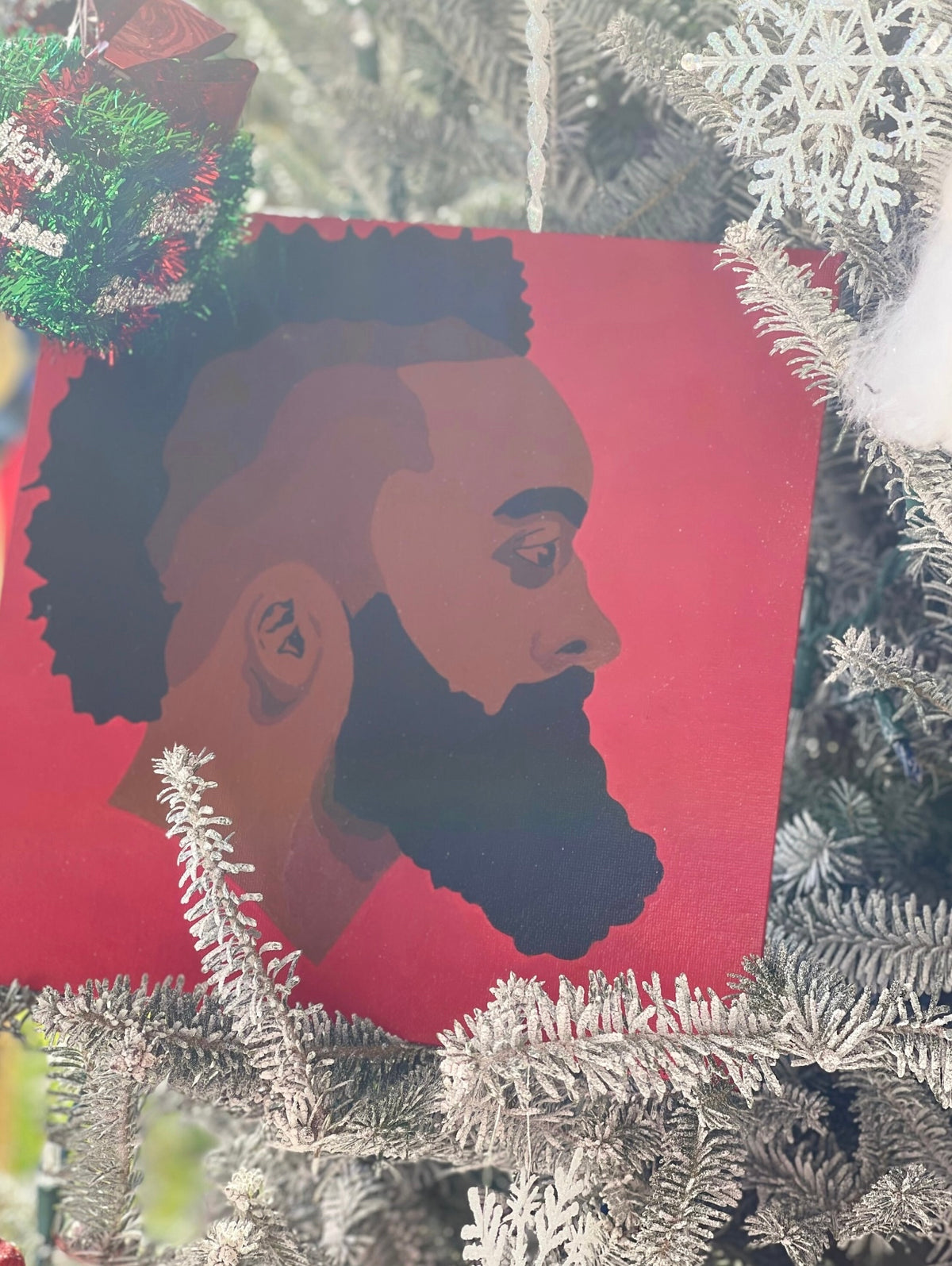 James Harden Acrylic Painting