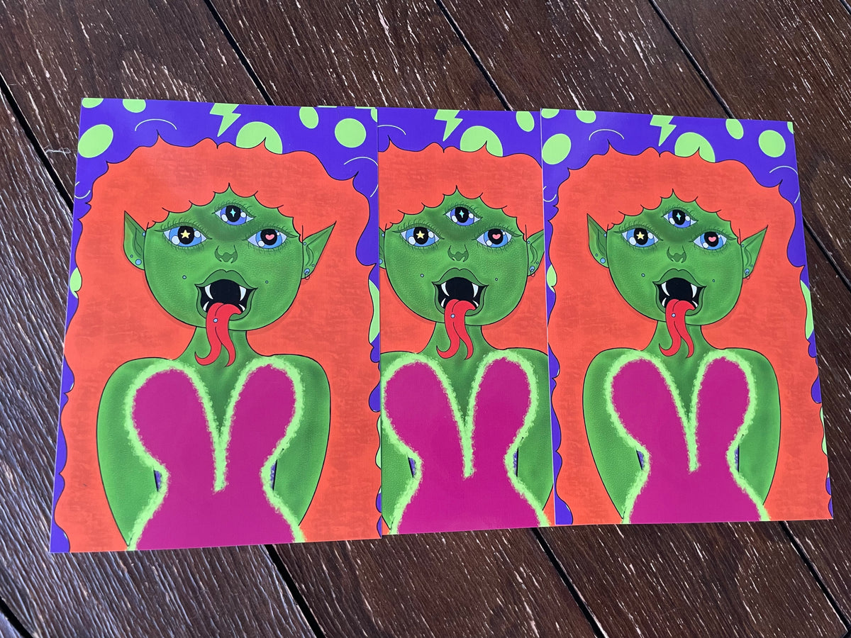 Amazonia Lizard Art Print