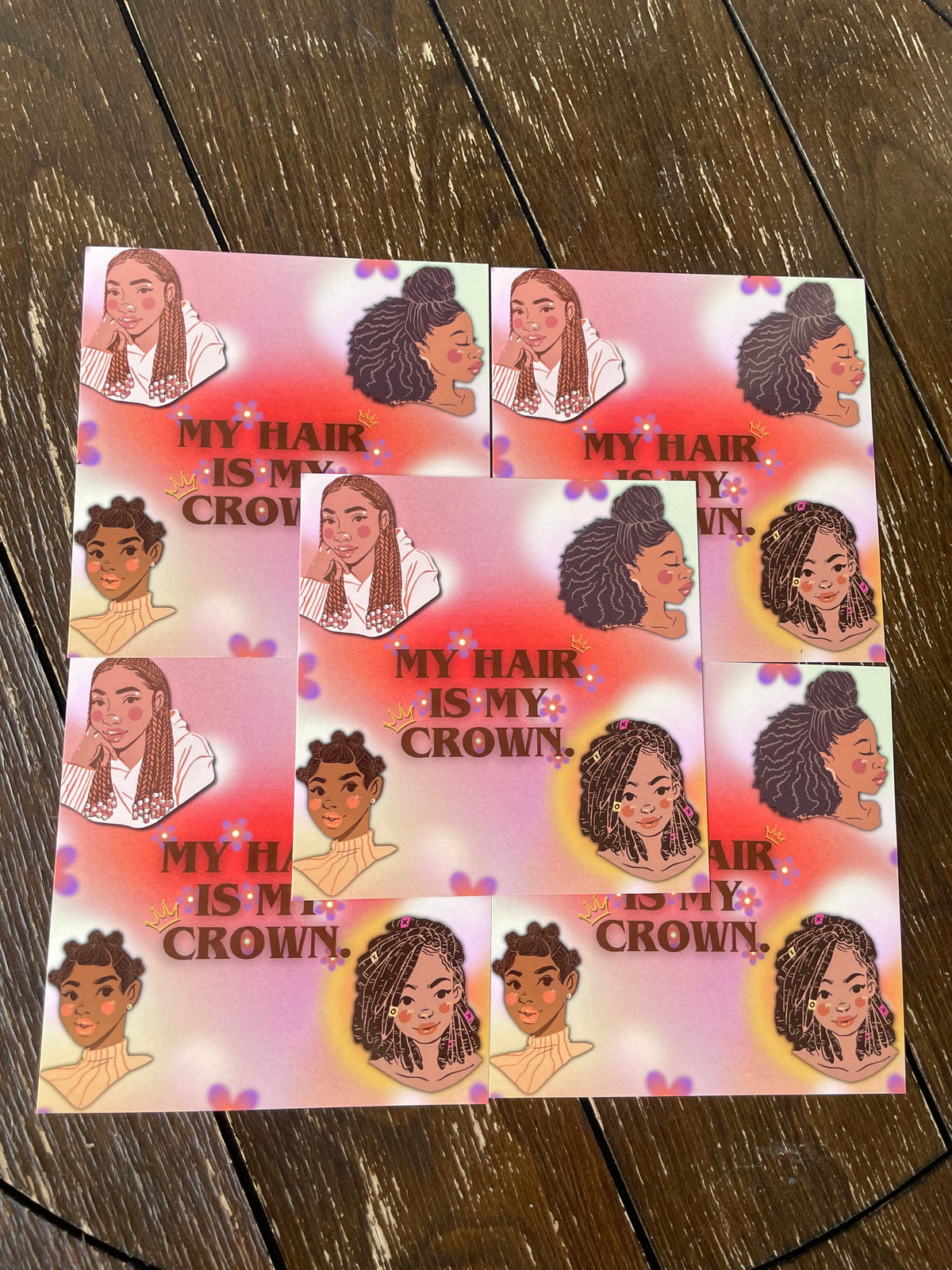 My Hair is My Crown! Art Print