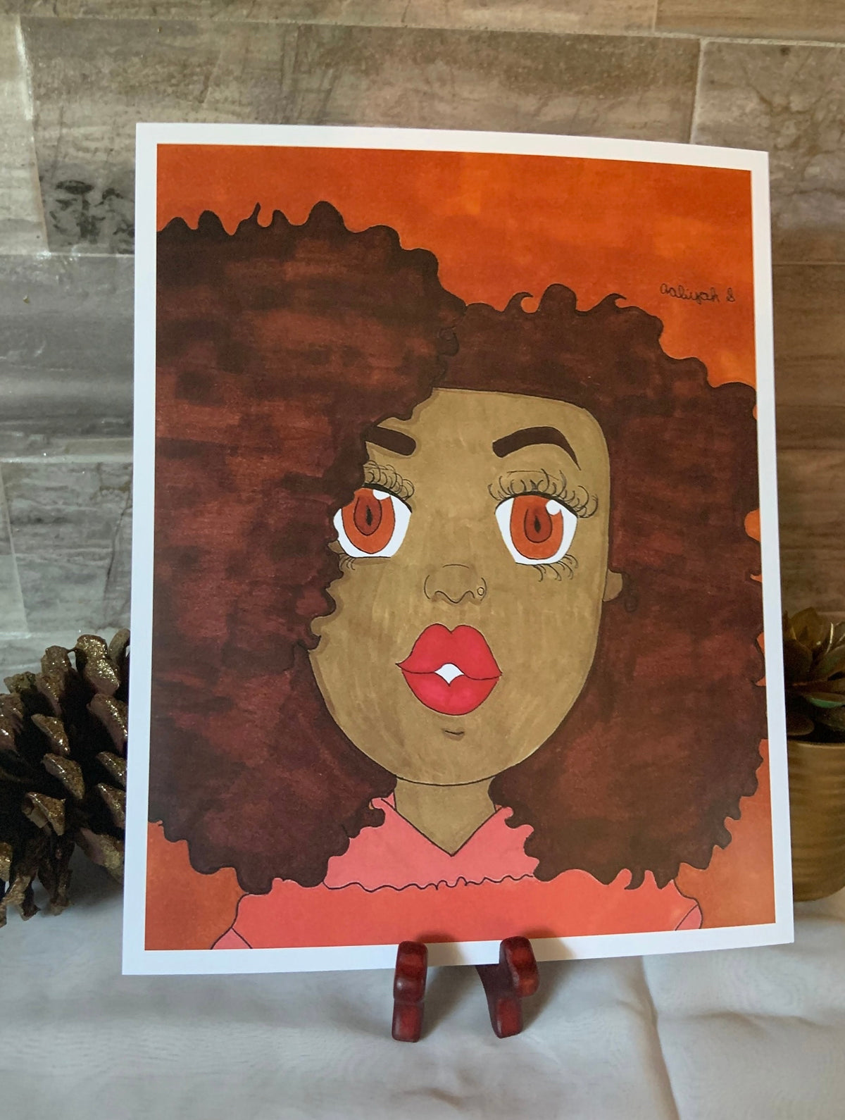 Penny Perlas Original Character Art Print