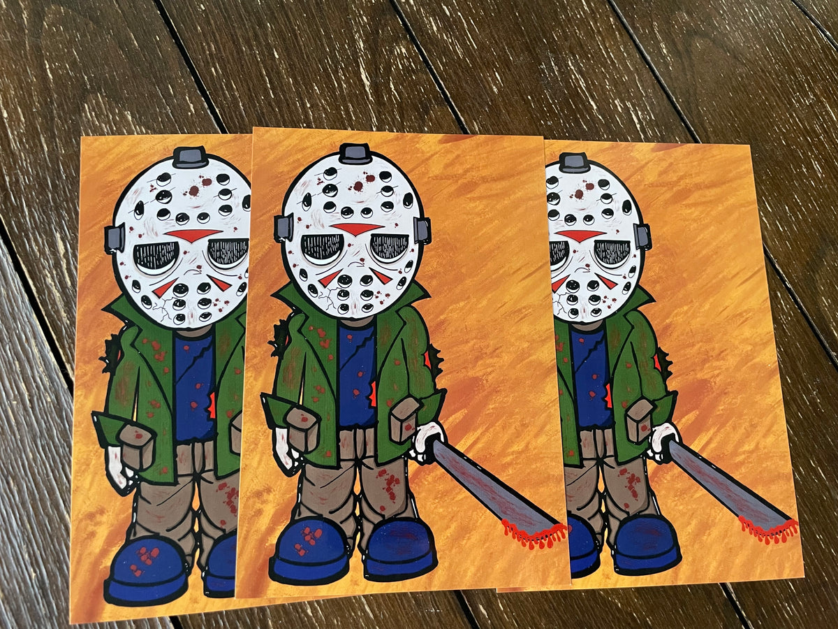 Scary Jason Art Print
