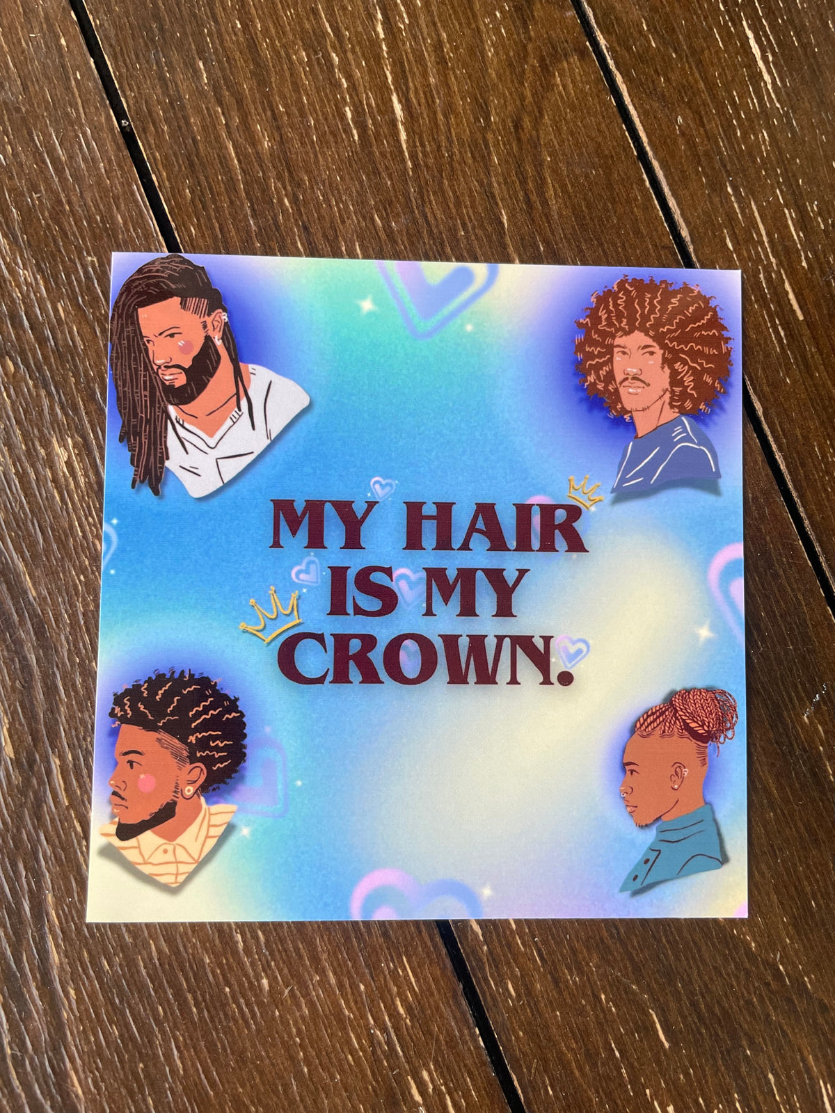 My Hair is My Crown! Art Print