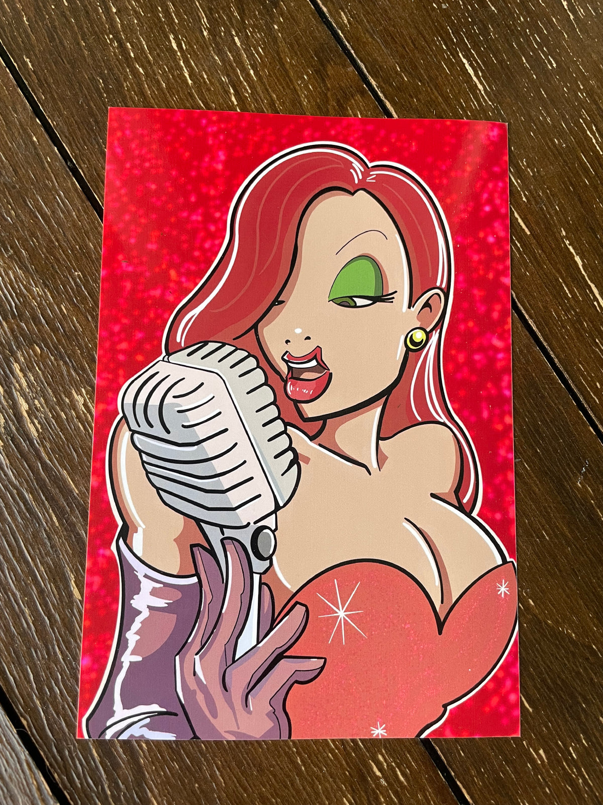 Jessica Rabbit Art Print