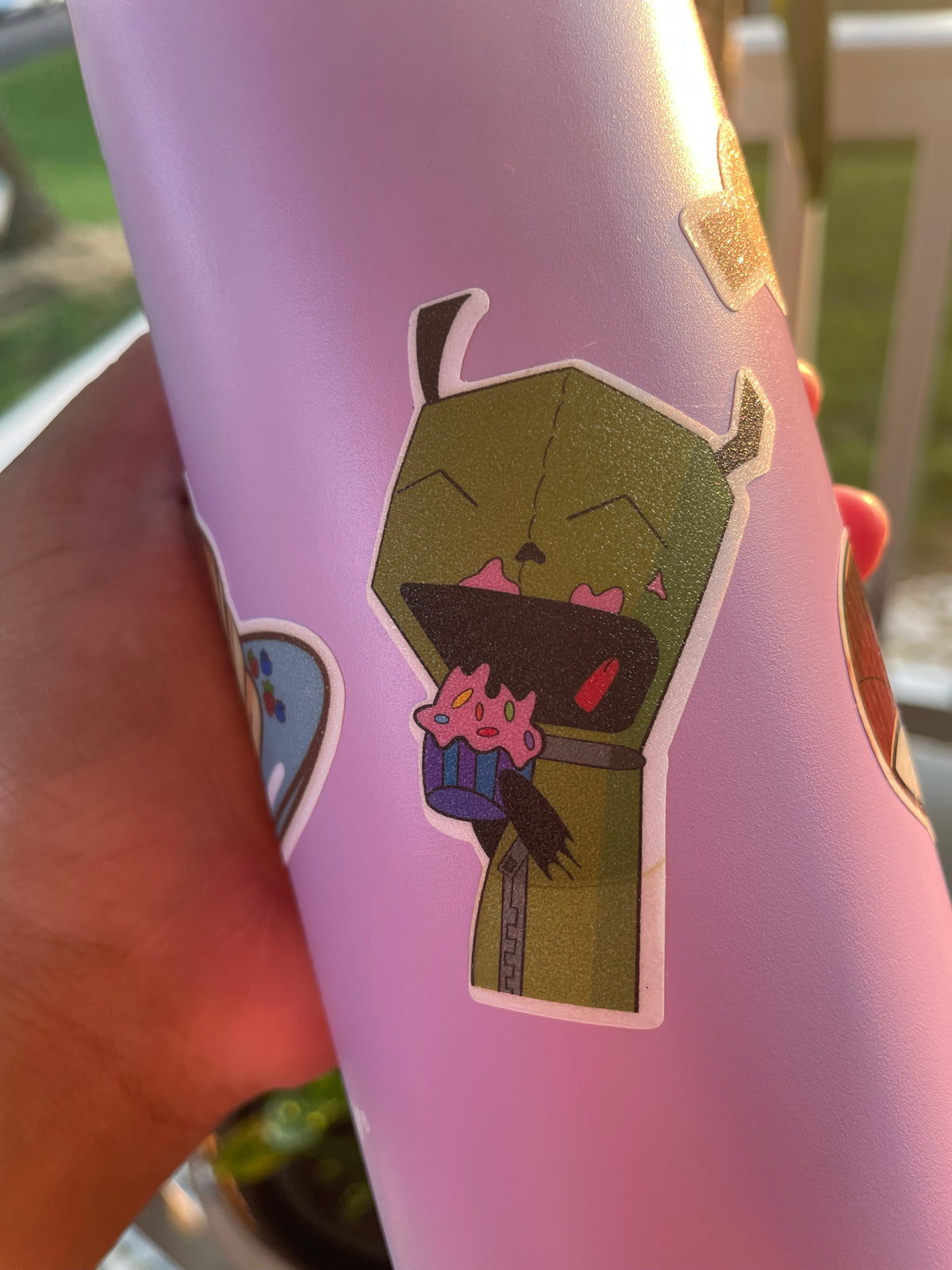 Cupcake Gir Sticker