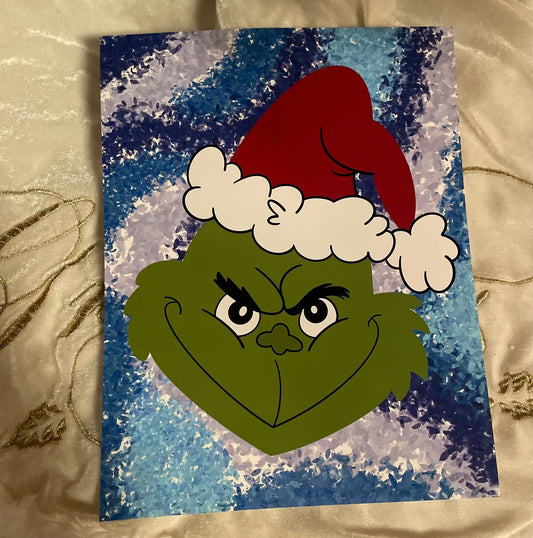 Grinch Fan Art Print
