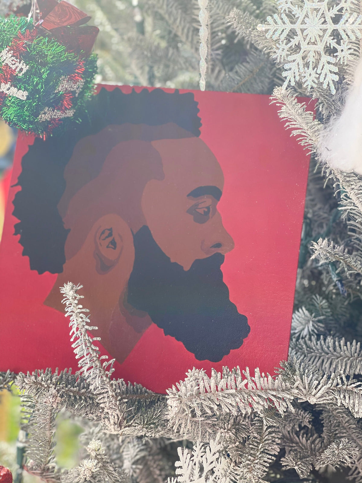 James Harden 10x10 Acrylic Painting
