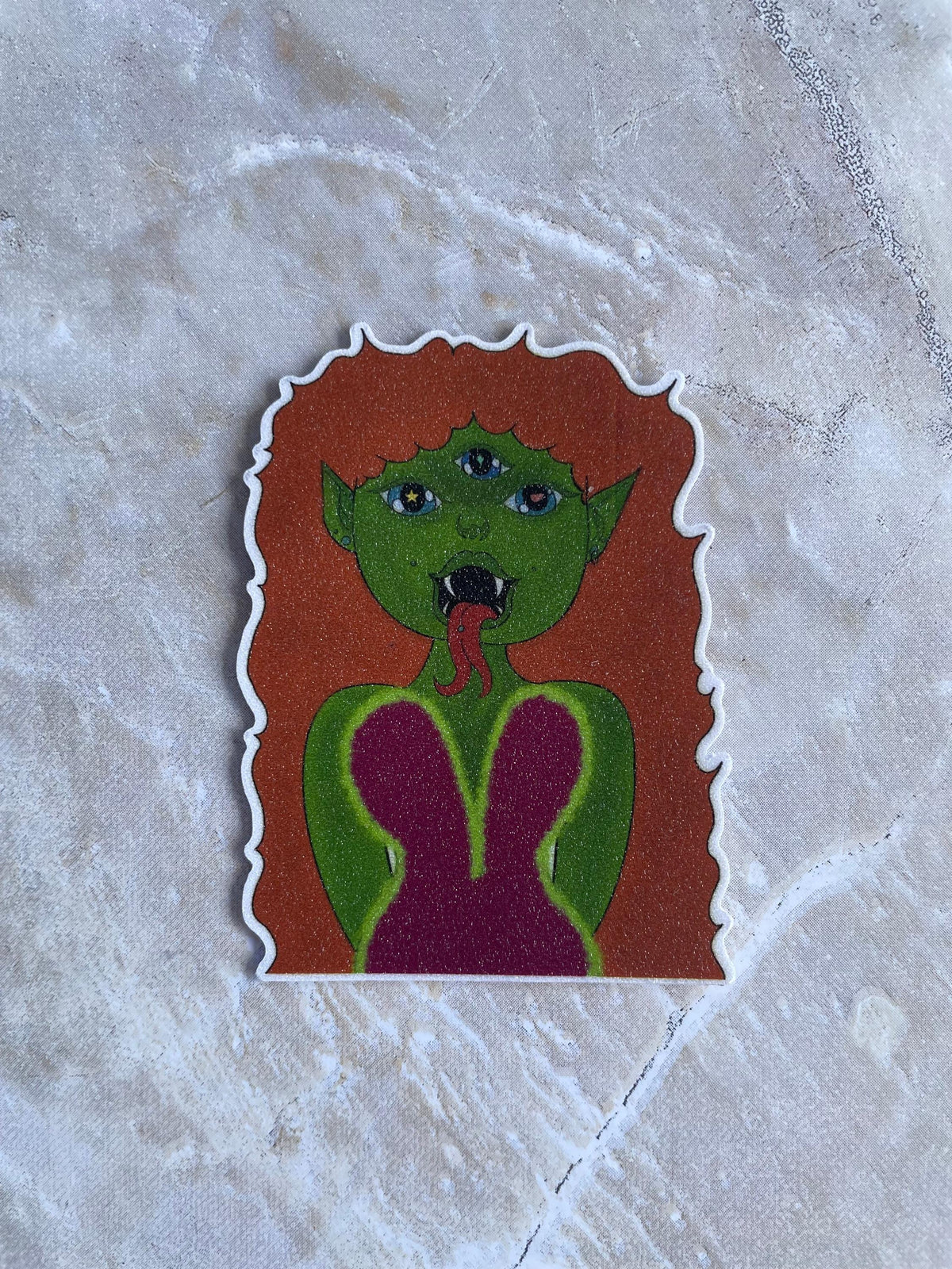 Amazonia Lizard Sticker
