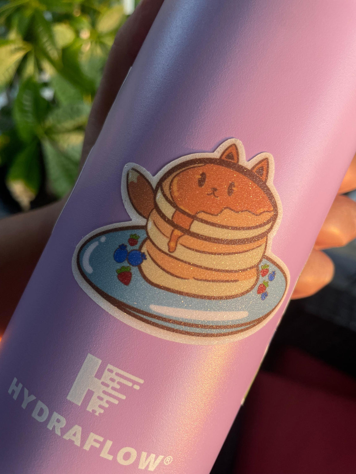 Fox pancake Sticker