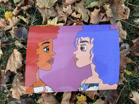 Sista Act Original Character Art Print