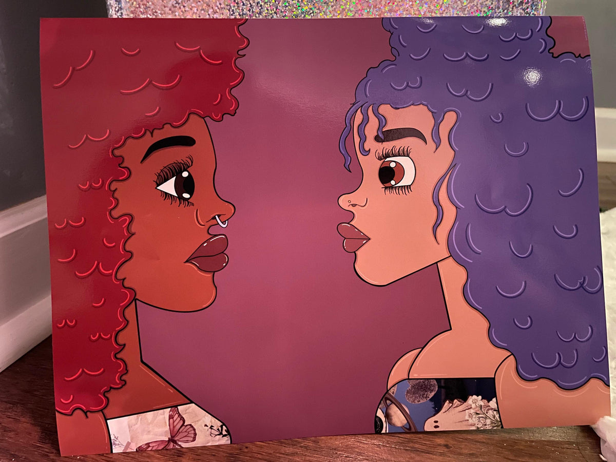 Sista Act Original Character Art Print