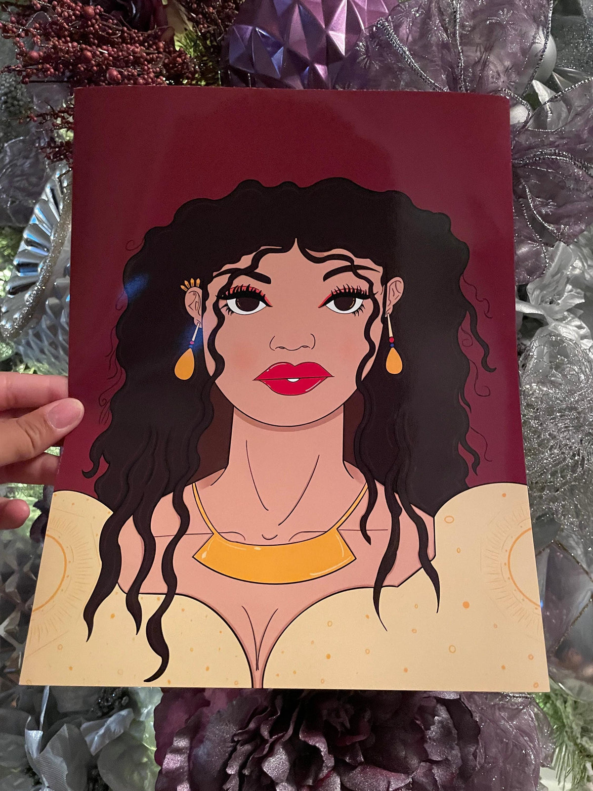Evangeline Perlas Original Character Art Print