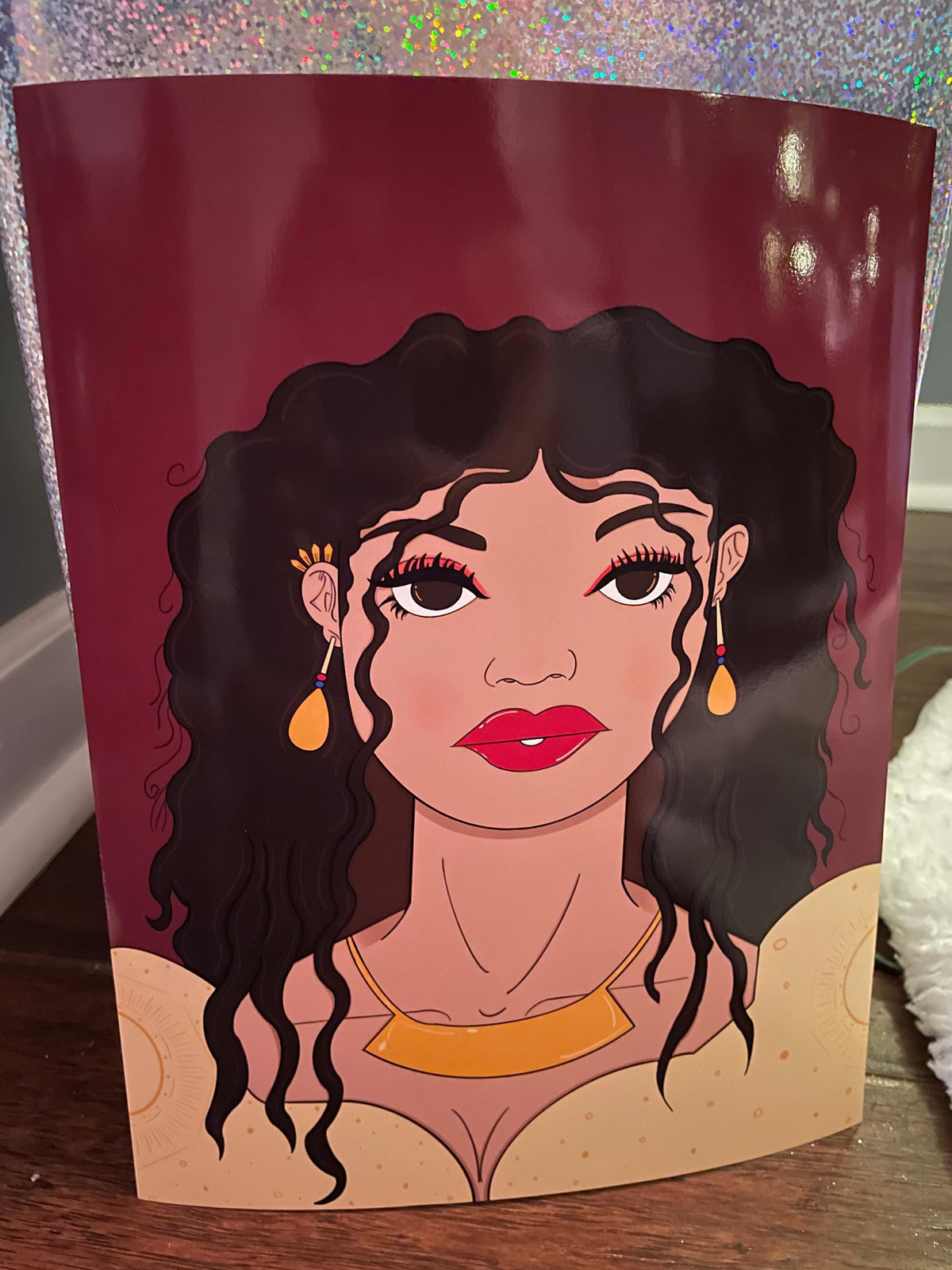 Evangeline Perlas Original Character Art Print