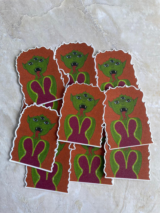 Amazonia Lizard Sticker