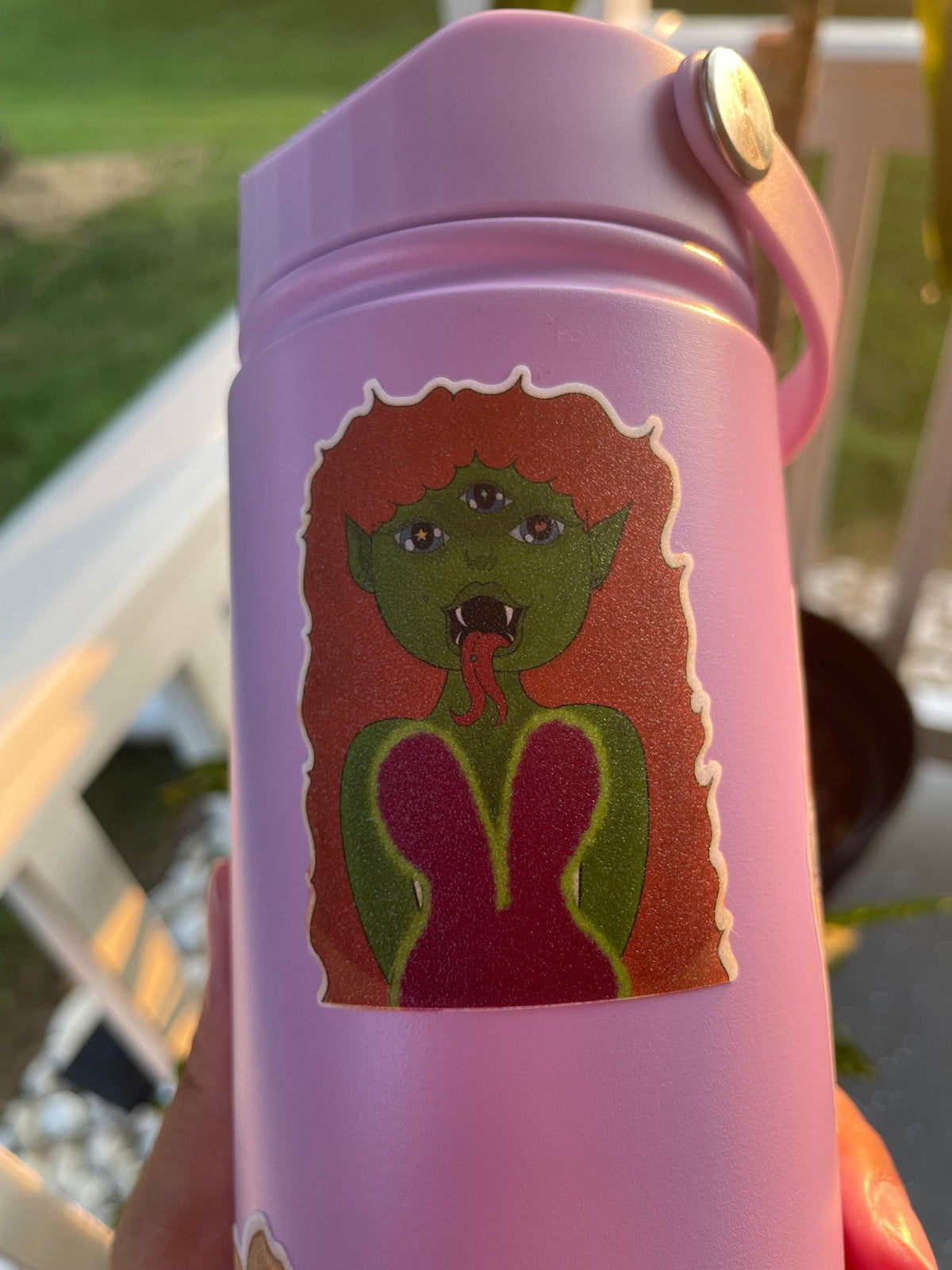 Amazonia Lizard Sticker