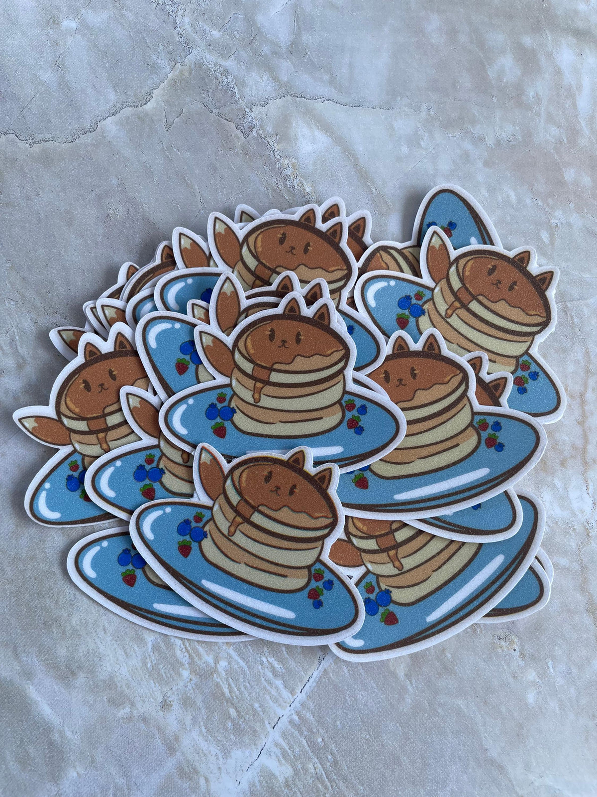 Fox pancake Sticker