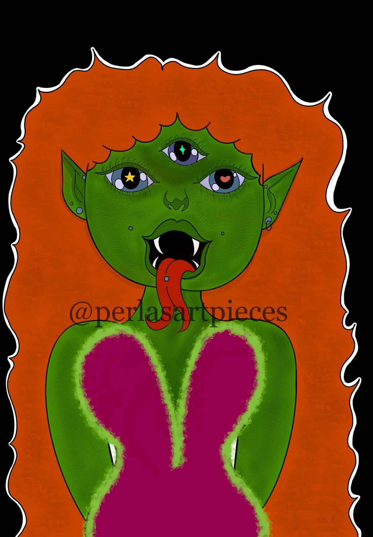 Amazonia Lizard Sticker