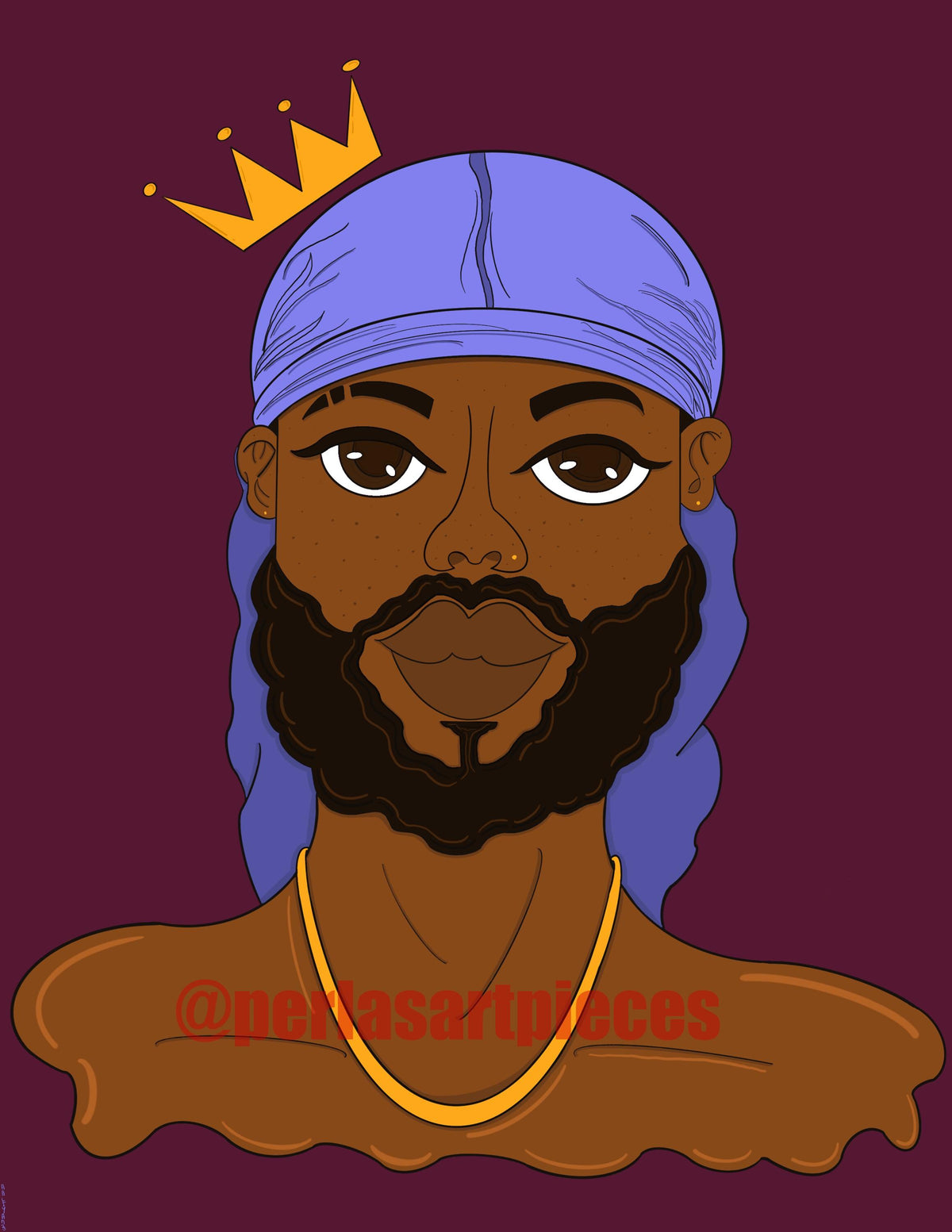 Mikey Carter Original Character Art Print