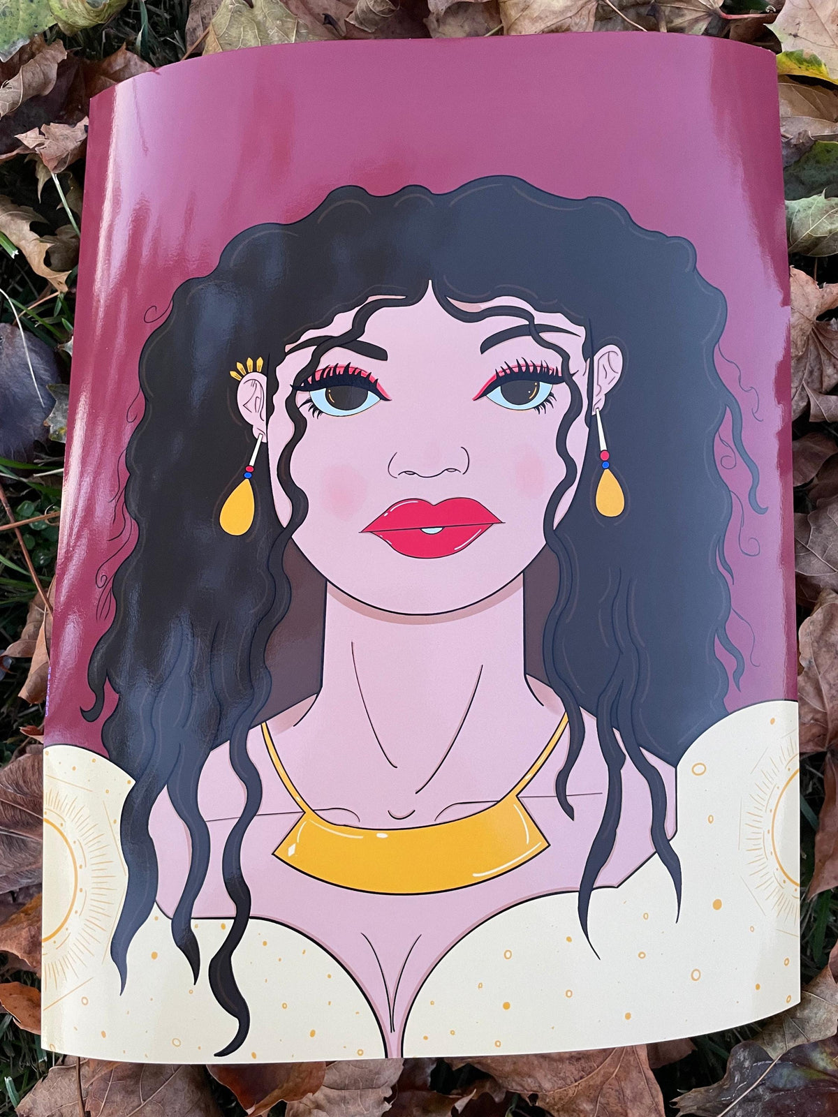 Evangeline Perlas Original Character Art Print